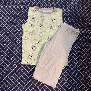 NWOT Esme French Bulldog Pajamas